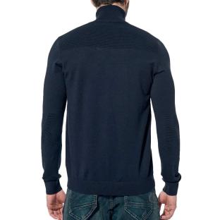 Pull Col Roulé Marine Homme Kaporal Arianh vue 2