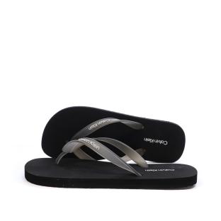 Tongs Noires Homme Calvin Klein Jeans Beach Thong vue 0