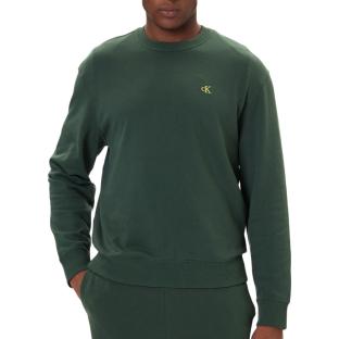 Sweat Vert Homme Calvin Klein 350terry Monog vue 0