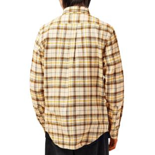 Chemise à Carreaux Beige Homme Timberland Flannel Check vue 0