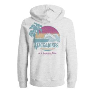 Sweat Gris Chiné Homme Jack & Jones Jorsan vue 0