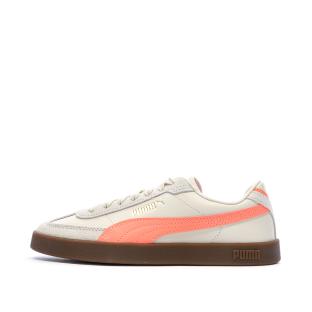 Baskets Beiges/Roses Femme Puma Club Ii Era pas cher