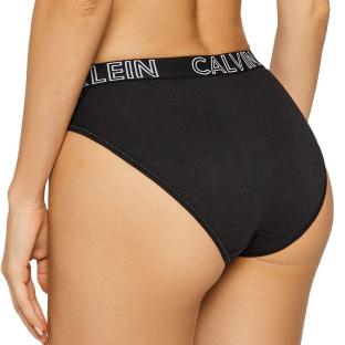 Culotte Bikini Noir Femme Calvin Klein Jeans vue 2