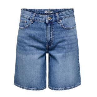 Short Bleu Fille Only Onllumi vue 0