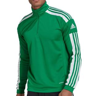 Sweat Zippé Vert Homme Adidas Sq21 vue 0