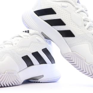 Chaussures de Tennis Blanches Homme Adidas Courtjam Control M vue 7