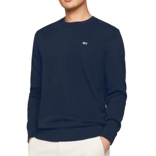 Pull Marine Homme Tommy Hilfiger Ess Light pas cher