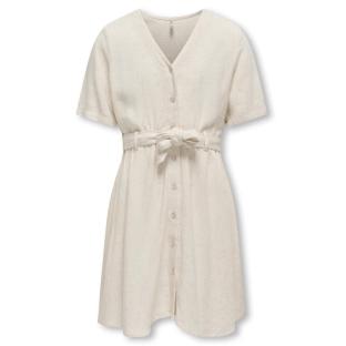 Vestido beige para niña de ONLY Kogsiesta ver 0