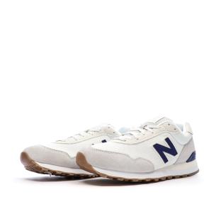 Baskets Blanches/Marine Homme New Balance 515 vue 6