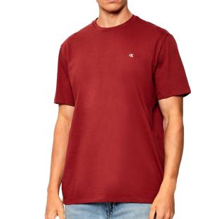 T-Shirt Rouge Homme Calvin Klein Jeans Classic pas cher