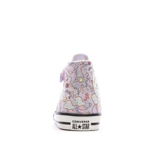 Baskets Mauve Garçon/Fille Converse Chuck Taylor All Star vue 3