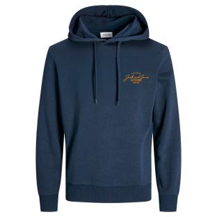 Sweat Marine/Orange Homme Jack & Jones Ferris pas cher