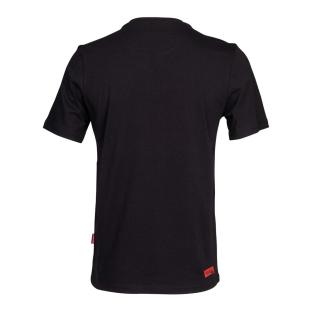 T-shirt Noir Homme Supreme Grip Gun vue 2