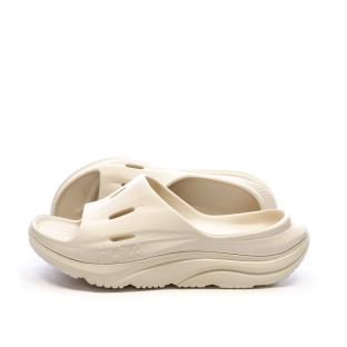Claquettes Beiges Homme Hoka Recovery vue 0