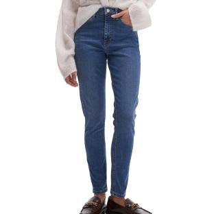 Jean Bleu Femme Topshop Jamie Hr Slim pas cher