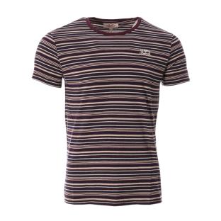 T-shirt Violet Homme Lee Cooper Osito pas cher