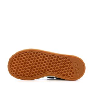 Baskets Vertes Foncés Junior Adidas Grand Court vue 0