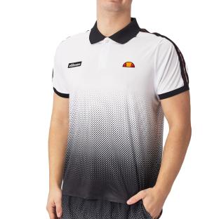 Polo Blanc Homme Ellesse Level vue 0