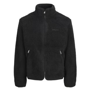 Veste Polaire Sherpa Noire Homme Jack & Jones Teddy vue 0