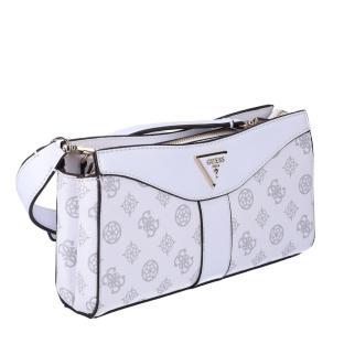 Sac à Bandoulière Blanc Femme Guess Dorys vue 2