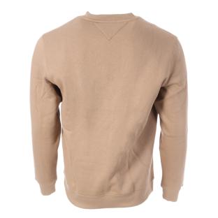 Sweat Beige Violet Homme Tommy Hilfiger Reg Flag Crew vue 2