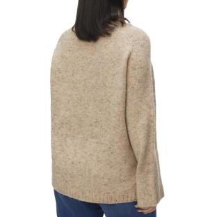 Pull en Maille Beige Femme Vero Moda Curve Cingrid vue 0