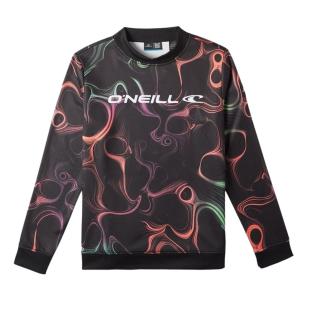 Sweat Noir/Orange Garçon Garçon O'Neill Rutile pas cher
