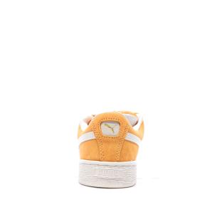 Baskets Orange Femme Puma Suede XL vue 3