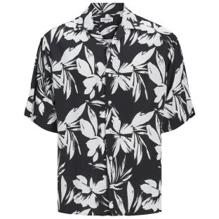 Chemisette Marine/Blanche Homme Jack & Jones Resort Floral vue 3