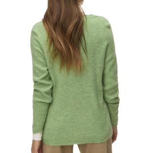 Pull Vert Femme Vero Moda Crew vue 0