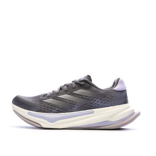 Chaussures de running Grises Adidas Femme Supernova vue 0