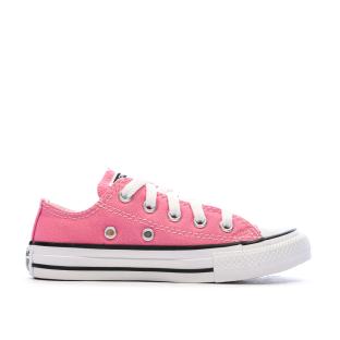 Baskets Roses Fushia Fille Converse Chuck Taylor 3J238C vue 0