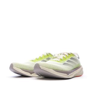 Chaussures de Running Blanches/Jaunes Homme Adidas Supernova vue 0