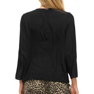 Blouse Noire Femme Vila Josa vue 2