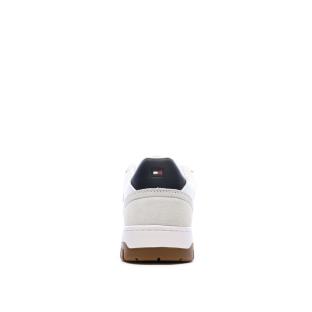 Baskets Blanches/Marine Homme Tommy Hilfiger Core Leath vue 0