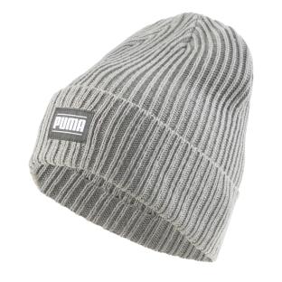 Bonnet Gris Homme Puma Ribbed Classic Cuff Beanie pas cher