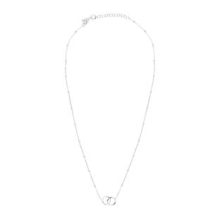 Collier Argenté Anneaux Clio Blue CO4008 pas cher