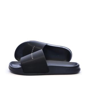 Zapatillas de lona azul marino para hombre de Tommy Hilfiger Textu ver 0