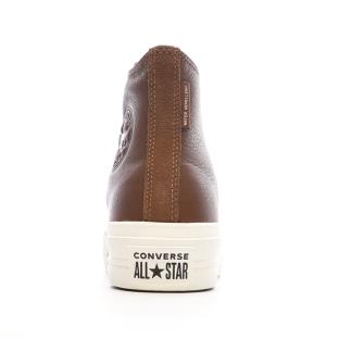 Baskets Marrons Femme Converse All Star Lift Platform vue 3