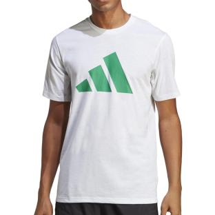 T-shirt Blanc  Homme Adidas  Logo T IC1219 pas cher