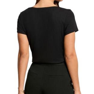 T-Shirt Noir/Doré Femme Morgan Serigraphie1 vue 0