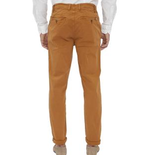 Chino Marron Homme Paname Brothers Costa vue 2
