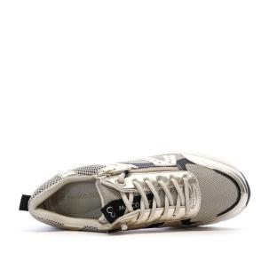 Baskets Doré Femme Marco Tozzi Gold vue 0