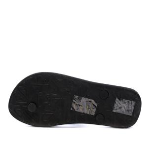 Tongs Noir/Bleu Garçon Quiksilver Java Quik vue 2