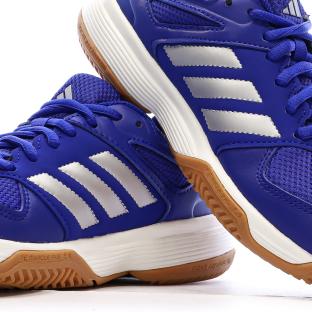 Baskets Bleu Garçon Adidas Speedcourt vue 0