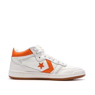 Baskets Blanches/Oranges Homme Converse Fastbreak vue 2