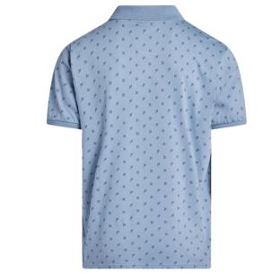 Polo Bleu Homme Fila Hart Faded vue 2