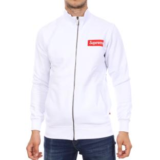 Veste Zippée Blanche Homme Supreme Grip Susy pas cher