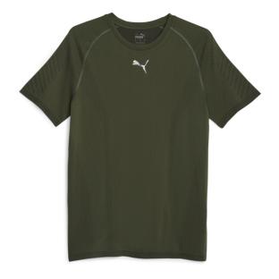 T-shirt Kaki Homme Puma Formknit vue 0