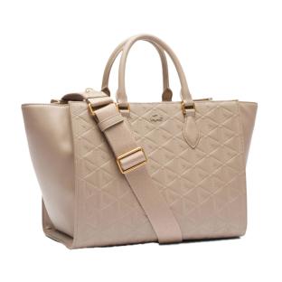 Sac à main Beige Femme Lacoste Lage Maheki Monogram vue 0